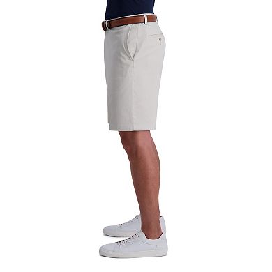 Men's Haggar® Straight-Fit Flat-Front Twill Walk Shorts