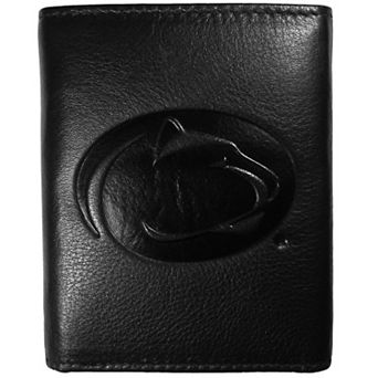 Penn State Nittany Lions Embossed Leather Trifold Wallet