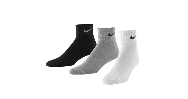 Men's Nike 3-pk. Performance 1/4-Crew Socks
