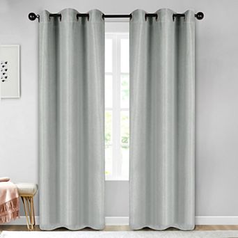 SUPERIOR Jaxon 2-Pack Room Darkening Grommet Curtain Set