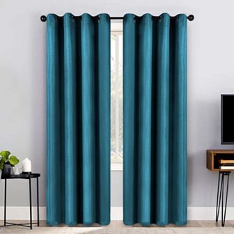 SUPERIOR Jaxon 2-Pack Room Darkening Grommet Curtain Set