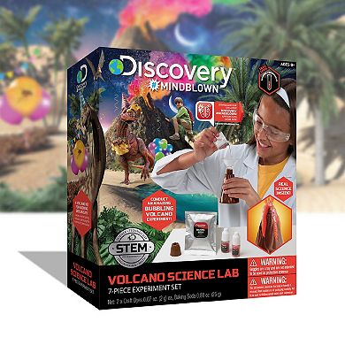 Discovery #MindBlown Volcano Science Lab Hands-On Kids Experiment Set