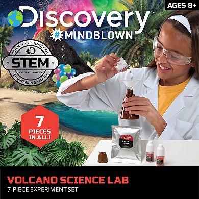Discovery #MindBlown Volcano Science Lab Hands-On Kids Experiment Set