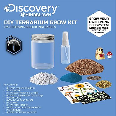 Discovery #MindBlown DIY Terrarium Grow Kit