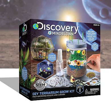 Discovery #MindBlown DIY Terrarium Grow Kit