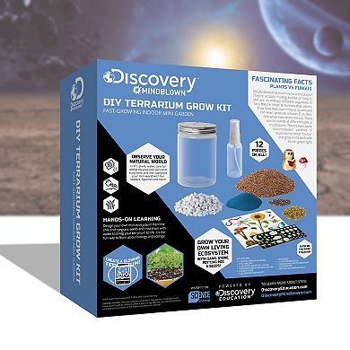 Discovery #MindBlown DIY Terrarium Grow Kit