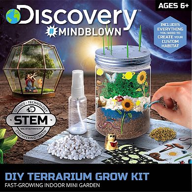 Discovery #MindBlown DIY Terrarium Grow Kit