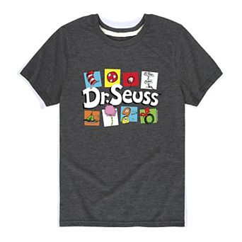 Boys 8-20 Dr. Seuss Character Icons Tee