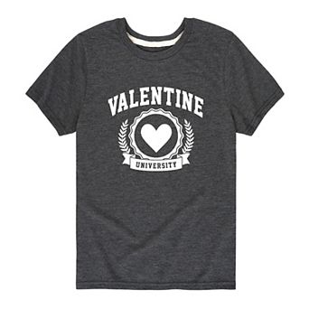 Boys 8-20 Valentine University Tee