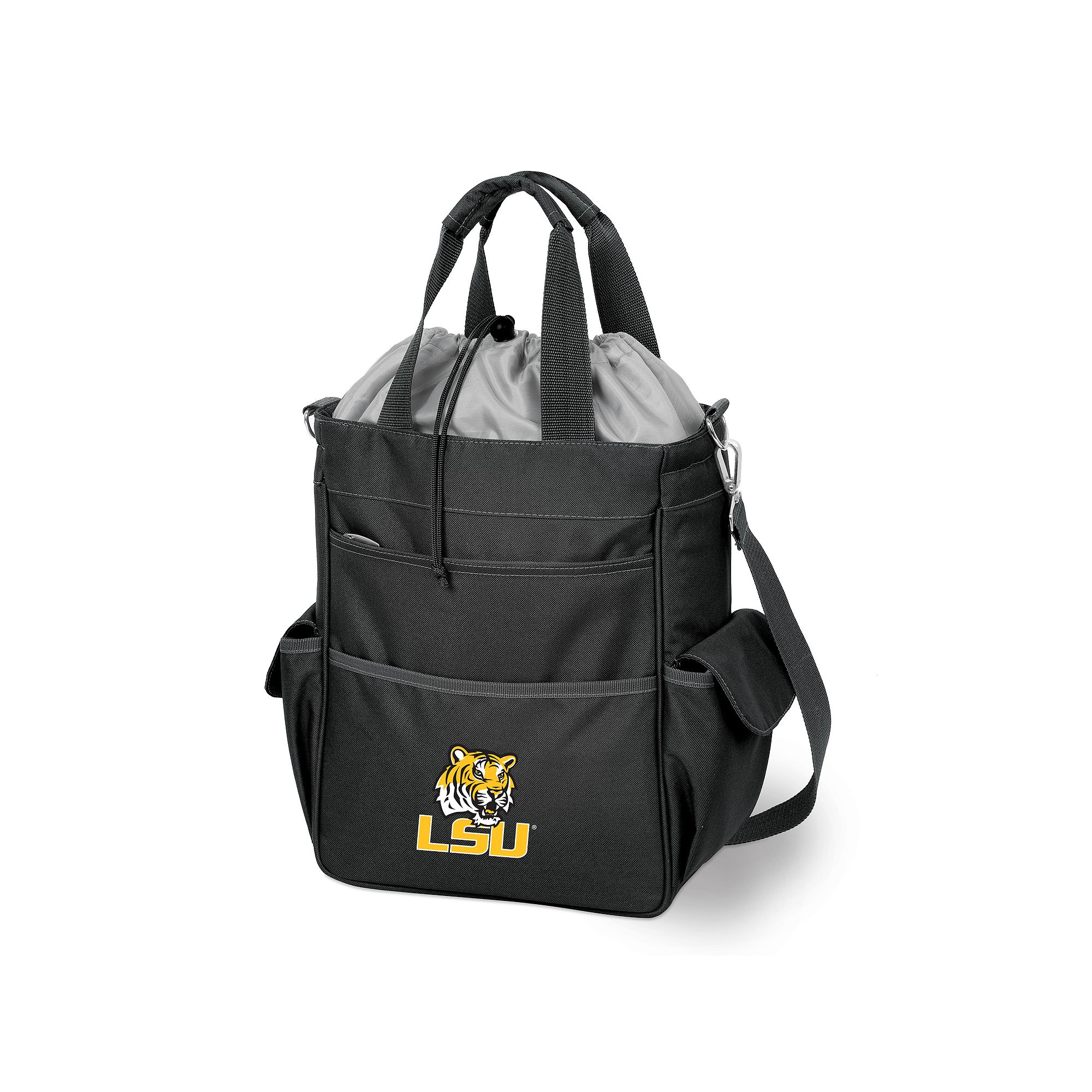 LSU Tigers Insulated Lunch Cooler, Black