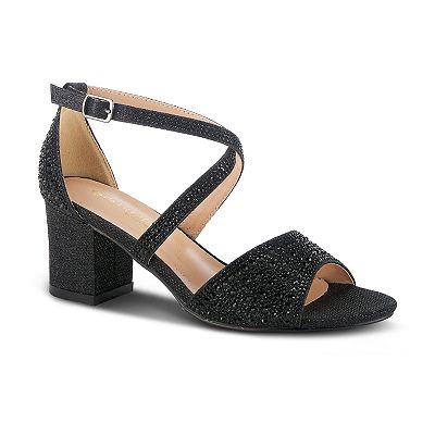 comfortable black dress sandals low heel Amazon.com | YDN Womens Chic Block Low Heel Sandals Open Toe Ankle Strap  Patent Comfortable Walking Dress Flat Shoes Black 4