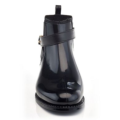 Henry Ferrera Marsala Belt Women's Chelsea Rain Boots