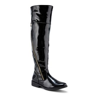 Henry Ferrera Marsala Belt Women's Chelsea Rain Boots