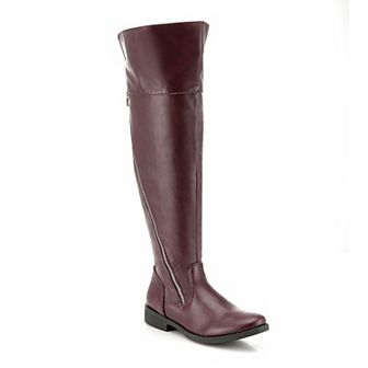 Henry Ferrera Marsala Belt Women's Chelsea Rain Boots
