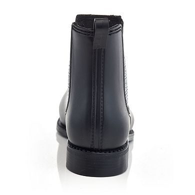 Henry Ferrera Marsala Bling Women's Chelsea Rain Boots