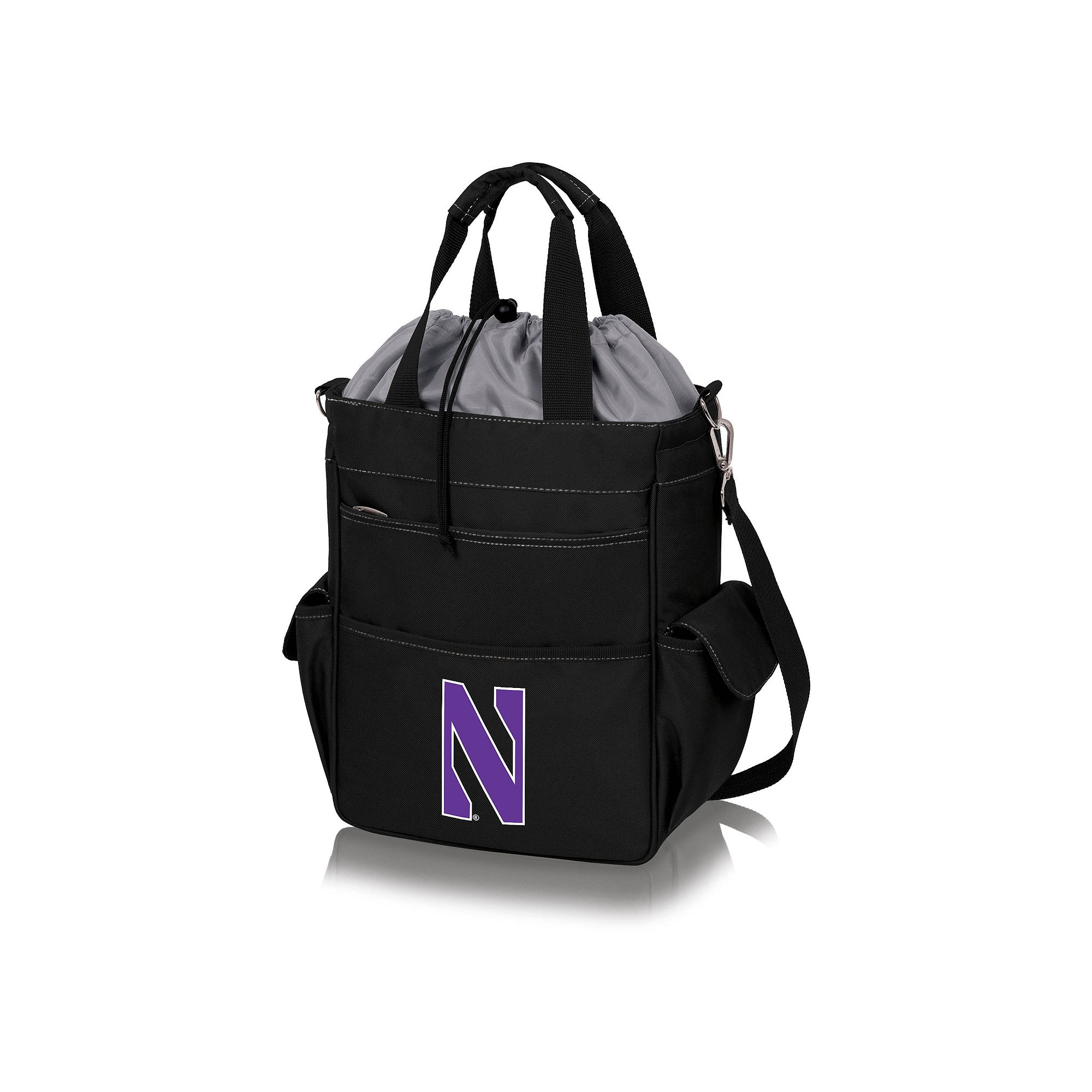 Northwestern University Wildcats Insulated Lunch Cooler, Black