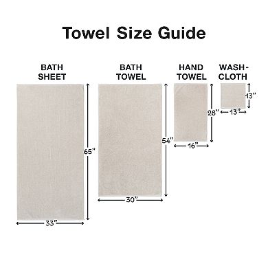 Sonoma Goods For Life Supersoft Bath Towel, Bath Sheet, Hand Towel or Washcloth