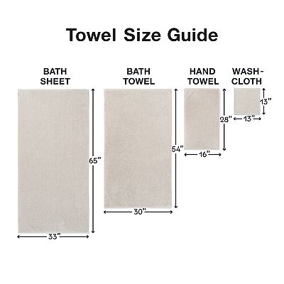 Kohls bath sheet towels sale