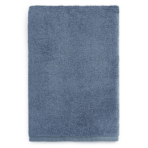 Sonoma Goods For Life® Supersoft Bath Towel, Bath Sheet, Hand Towel or Washcloth - Blue (BATH SHEET)