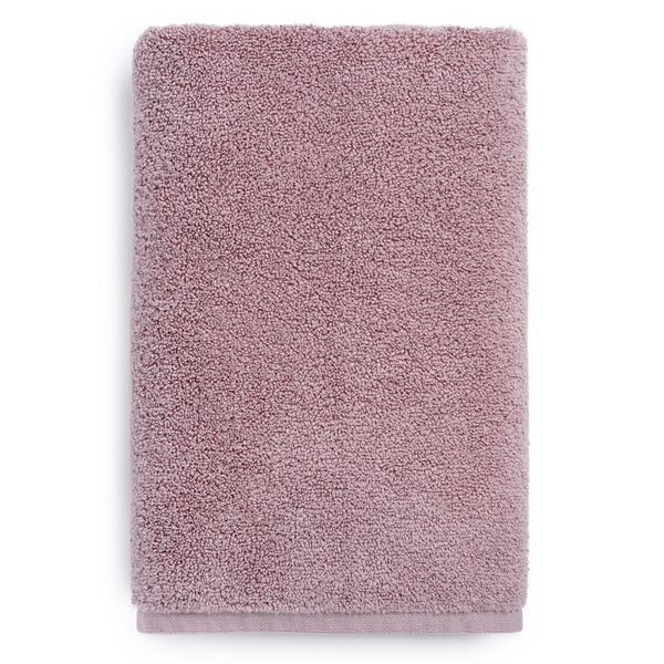 Sonoma Goods For Life® Supersoft Bath Towel, Bath Sheet, Hand Towel or Washcloth - Deauville Mauve (BATH SHEET)