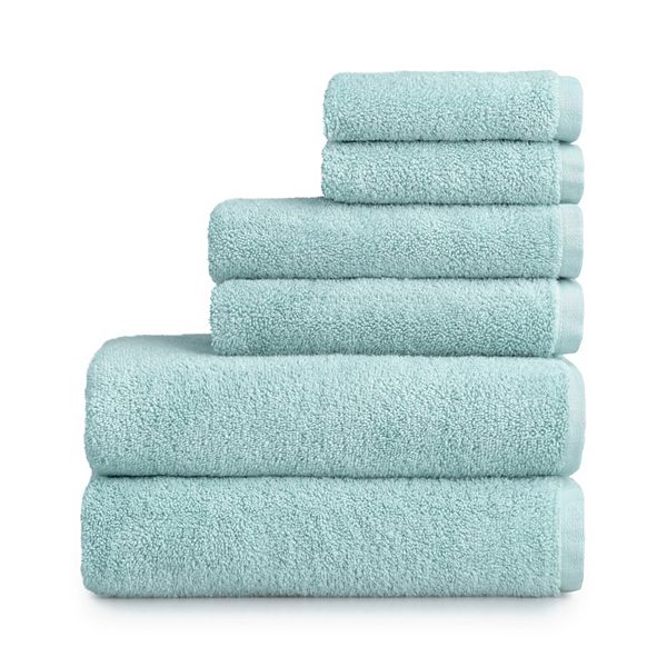 Sonoma Goods For Life® Supersoft 6-piece Bath Towel Set - Ether