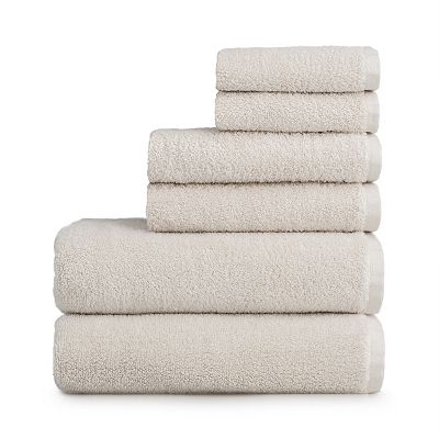 Sonoma Goods For Life Supersoft 6 piece Bath Towel Set