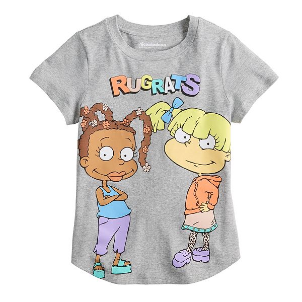 Girls 7-16 Nickelodeon Rugrats Group Graphic Tee