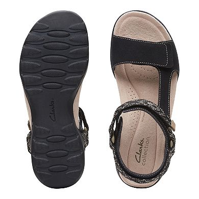 Clarks® Amanda Step Women's Suede Sandals