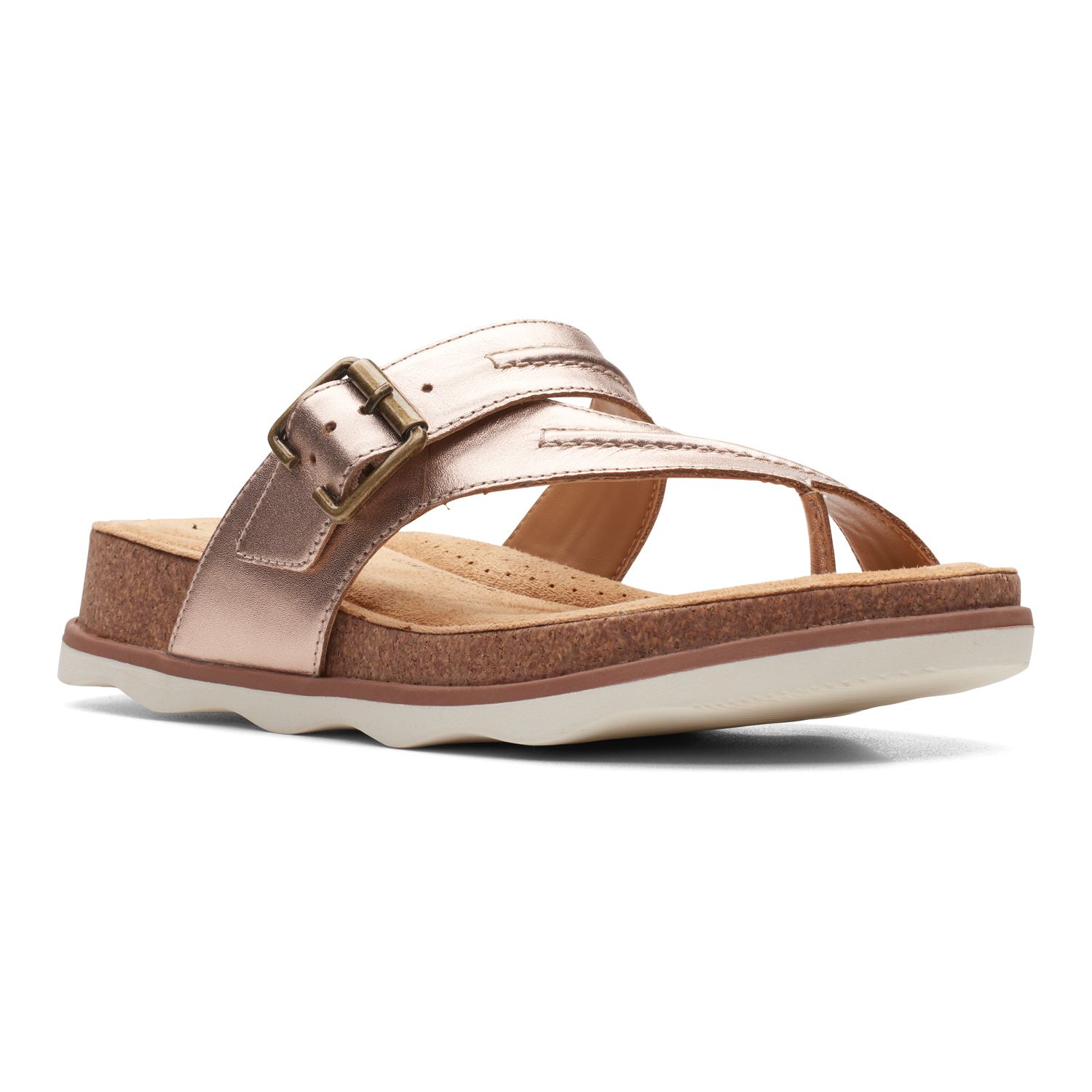 clarks womens thong sandals