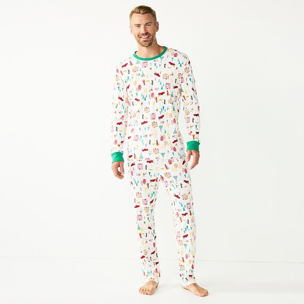 Men s LC Lauren Conrad Jammies For Your Families Holiday Village