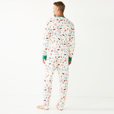 Men's LC Lauren Conrad Jammies For Your Families® Holiday Village Pajama Set