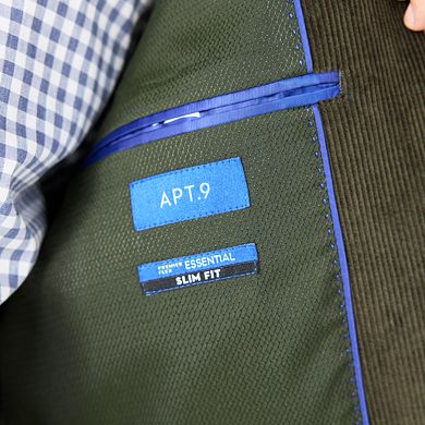 Men's Apt. 9® Premier Flex Slim-Fit Corduroy Sport Coat