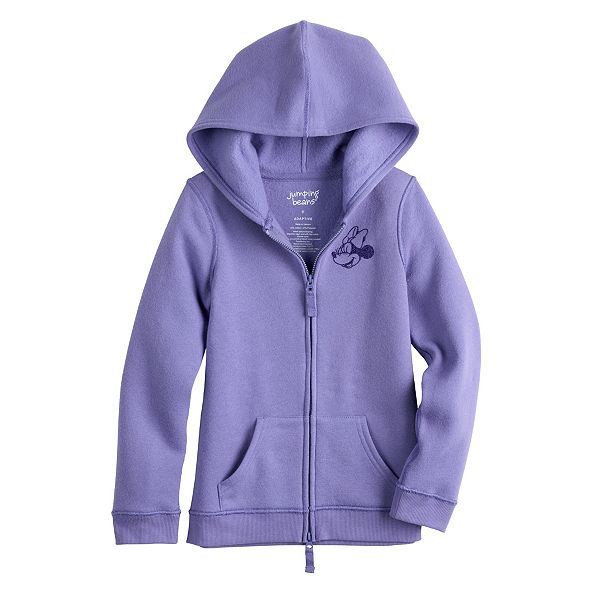 Disney's Minnie Mouse Toddler Girl Adaptive ZipUp Hoodie by Jumping Beans®