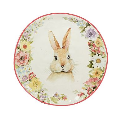 Certified International Easter Garden 4-pc. Salad Plate Set