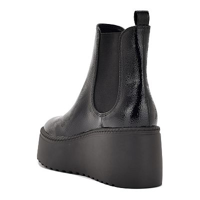 Sale!! Nine West☆ Henrita Platform Bootieブーティー Nine West Henrita Women's Platform Wedge Boots