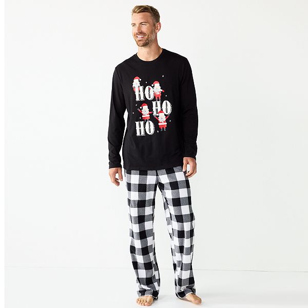 Men's Jammies For Your Families® Ho Ho Ho Santa Pajama Set