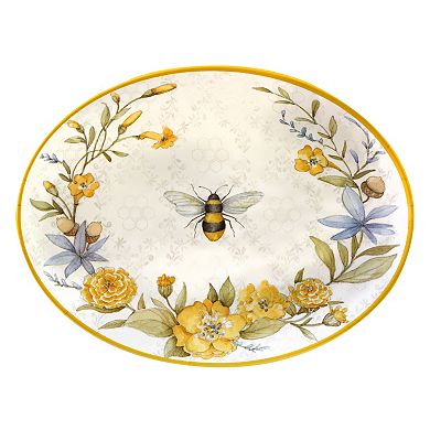 Certified International Bee Sweet 2-pc. Platter Set