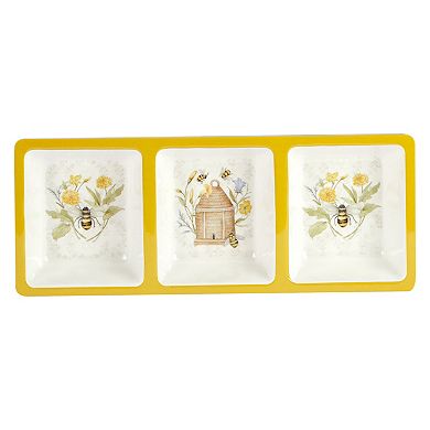 Certified International Bee Sweet 3-pc. Hostess Set