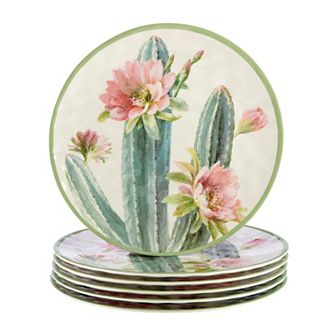 Certified International Desert Beauty 6 pc Dinner Plate Set