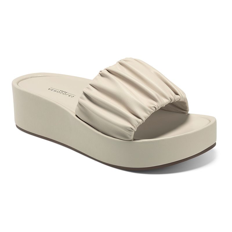 Aerosoles Dada Womens Slide Wedge Sandals, Size: 6, Green