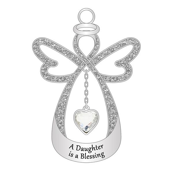 Angel Daughter Blessing Christmas Ornament