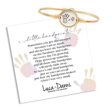 Luca + Danni Little Handprints Bangle Bracelet