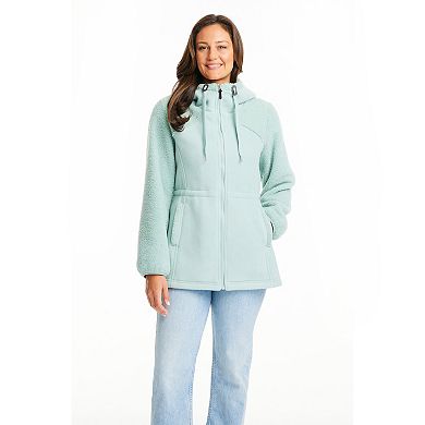 Women's Koolaburra by UGG Hooded Sherpa & Fleece Jacket