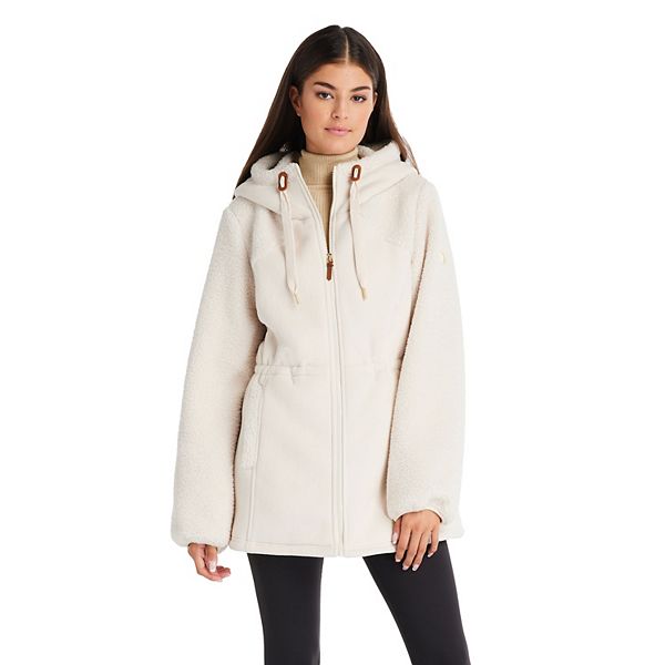 koolaburra sherpa fleece shawl collar cardigan