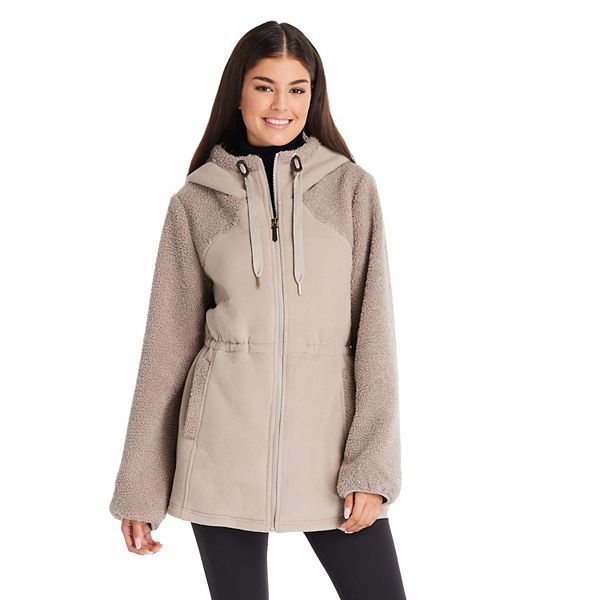 Women's Koolaburra by UGG Hooded Sherpa & Fleece Jacket