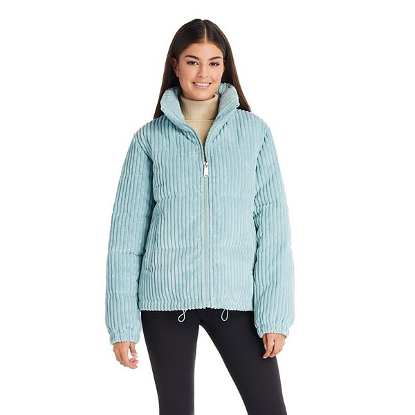 Womens puffer jacket on sale kohls