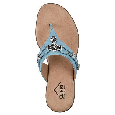 Cliffs by White Mountain Bailee Women's Thong Sandals
