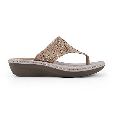 Cliffs By White Mountain Calling Women's Thong Sandals