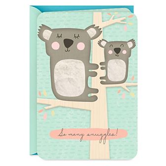 Hallmark Baby Shower "Koala Snuggles" Greeting Card