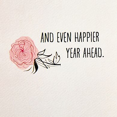 Hallmark Good Mail Birthday "Even Happier" Greeting Card